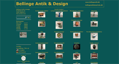 Desktop Screenshot of bellingeantik.dk